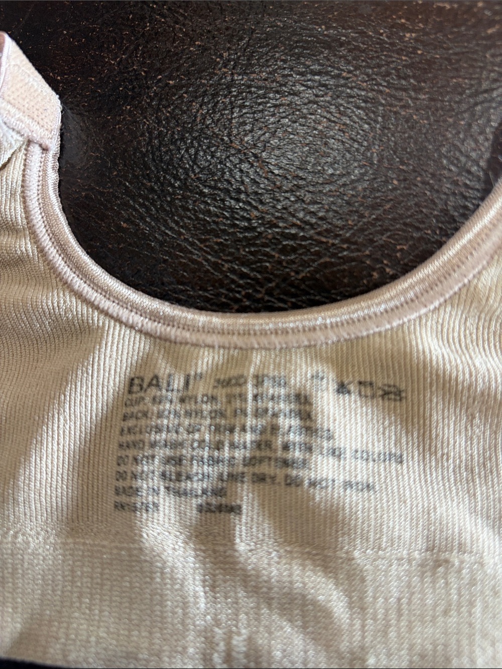 Bali Light Beige Wireless Comfort Bra